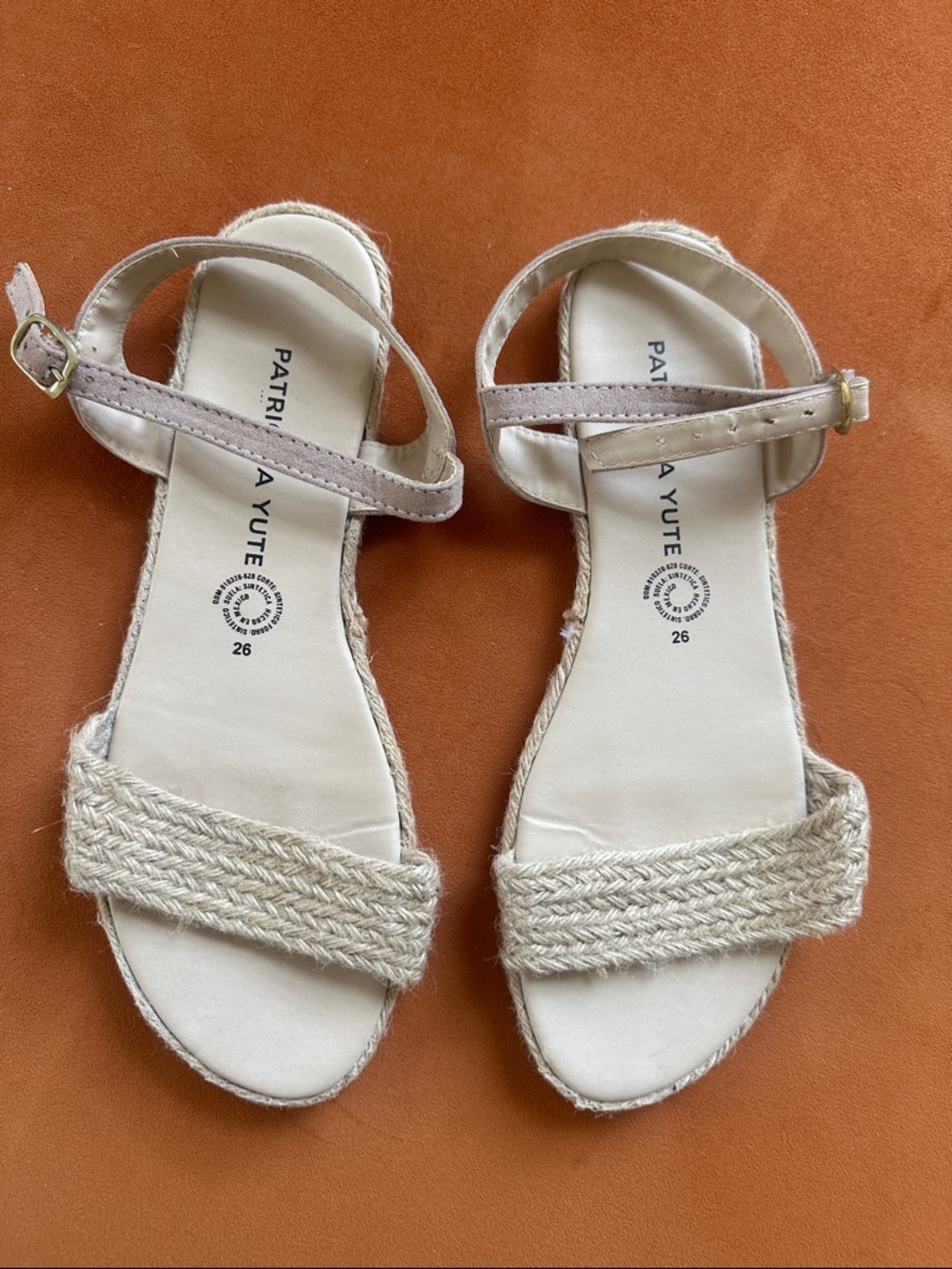Cute braided sandals